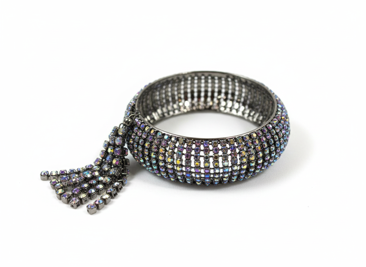 Silver Crystal Shimmering rhinestones Bracelet